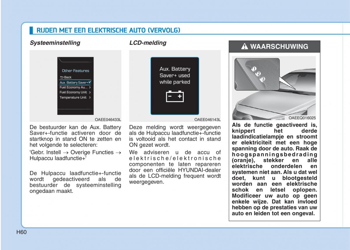 Hyundai Ioniq Electric handleiding / page 67