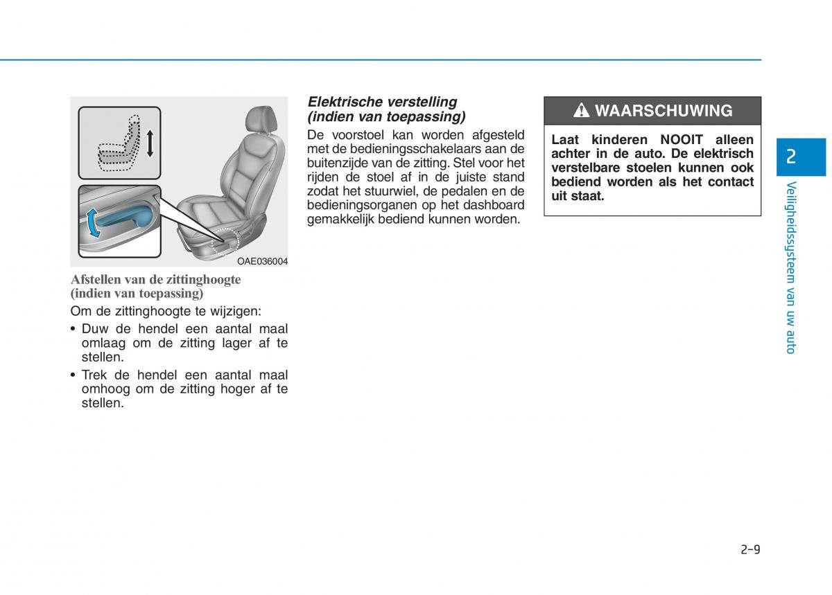 Hyundai Ioniq Electric handleiding / page 85