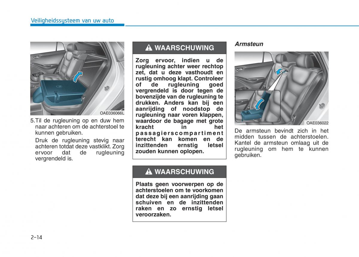 Hyundai Ioniq Electric handleiding / page 90