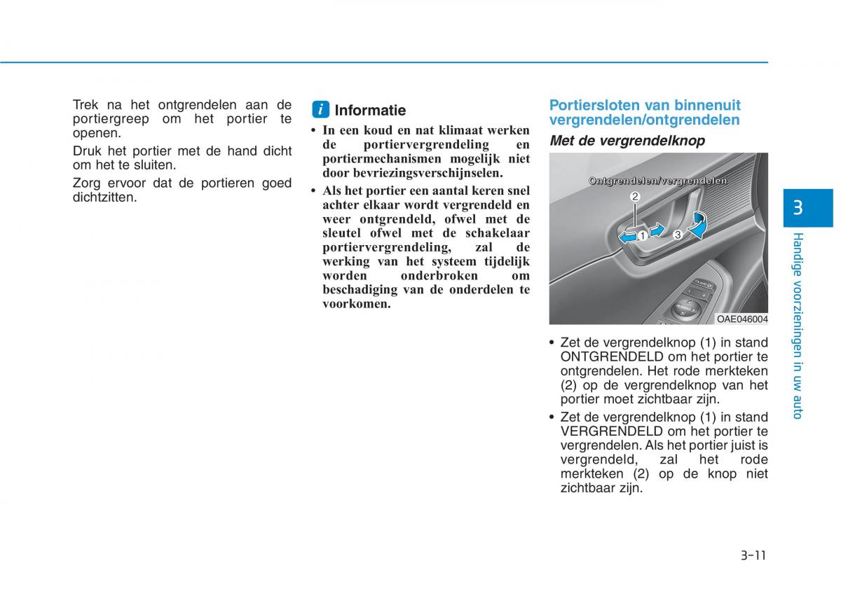 Hyundai Ioniq Electric handleiding / page 158