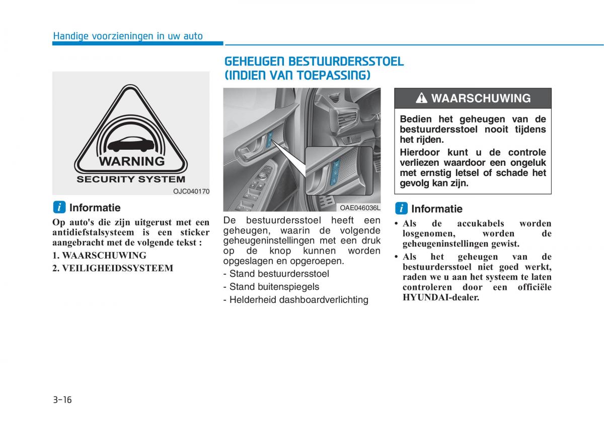 Hyundai Ioniq Electric handleiding / page 163