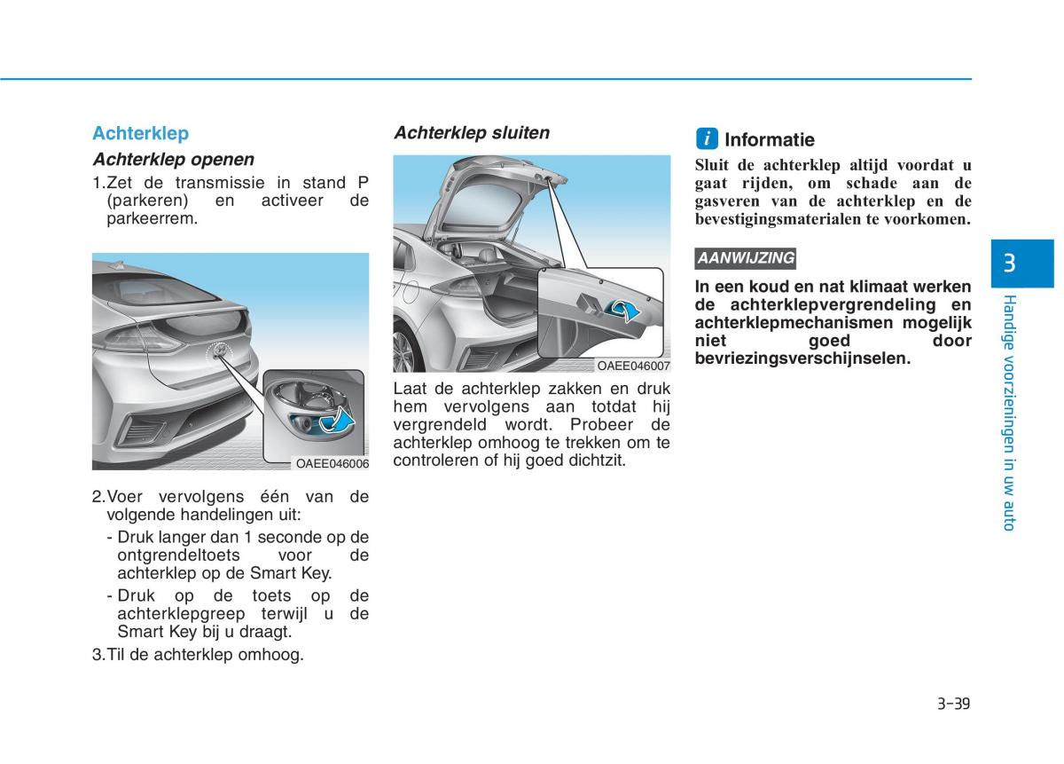 Hyundai Ioniq Electric handleiding / page 186