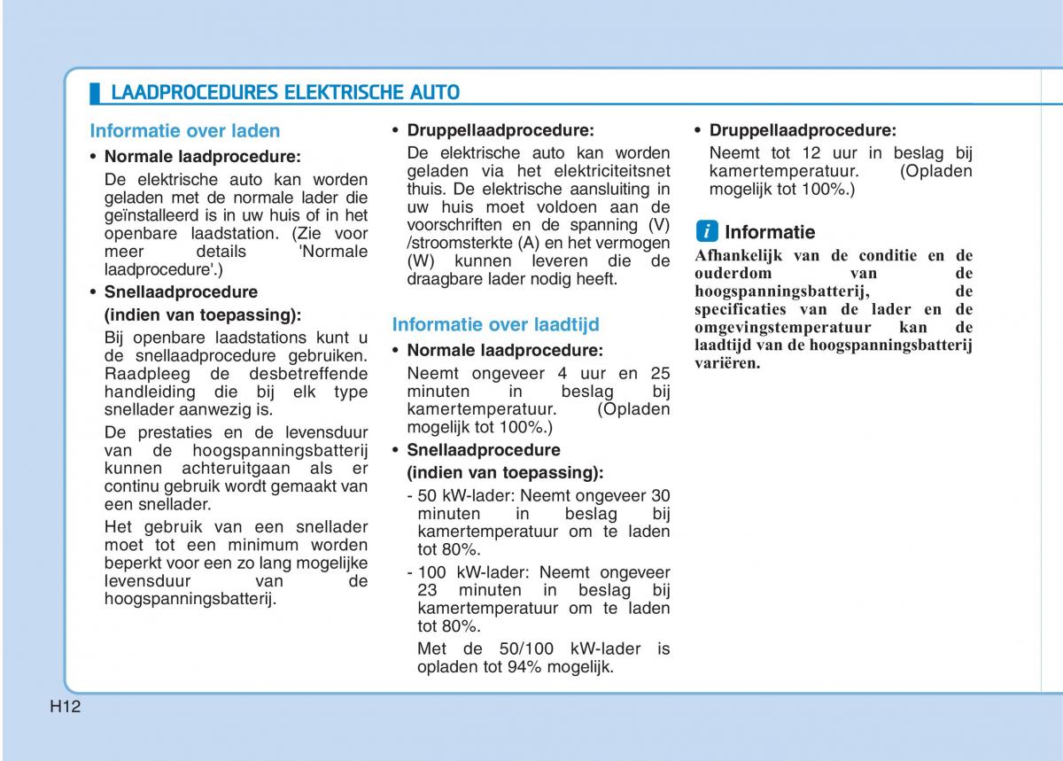 Hyundai Ioniq Electric handleiding / page 19