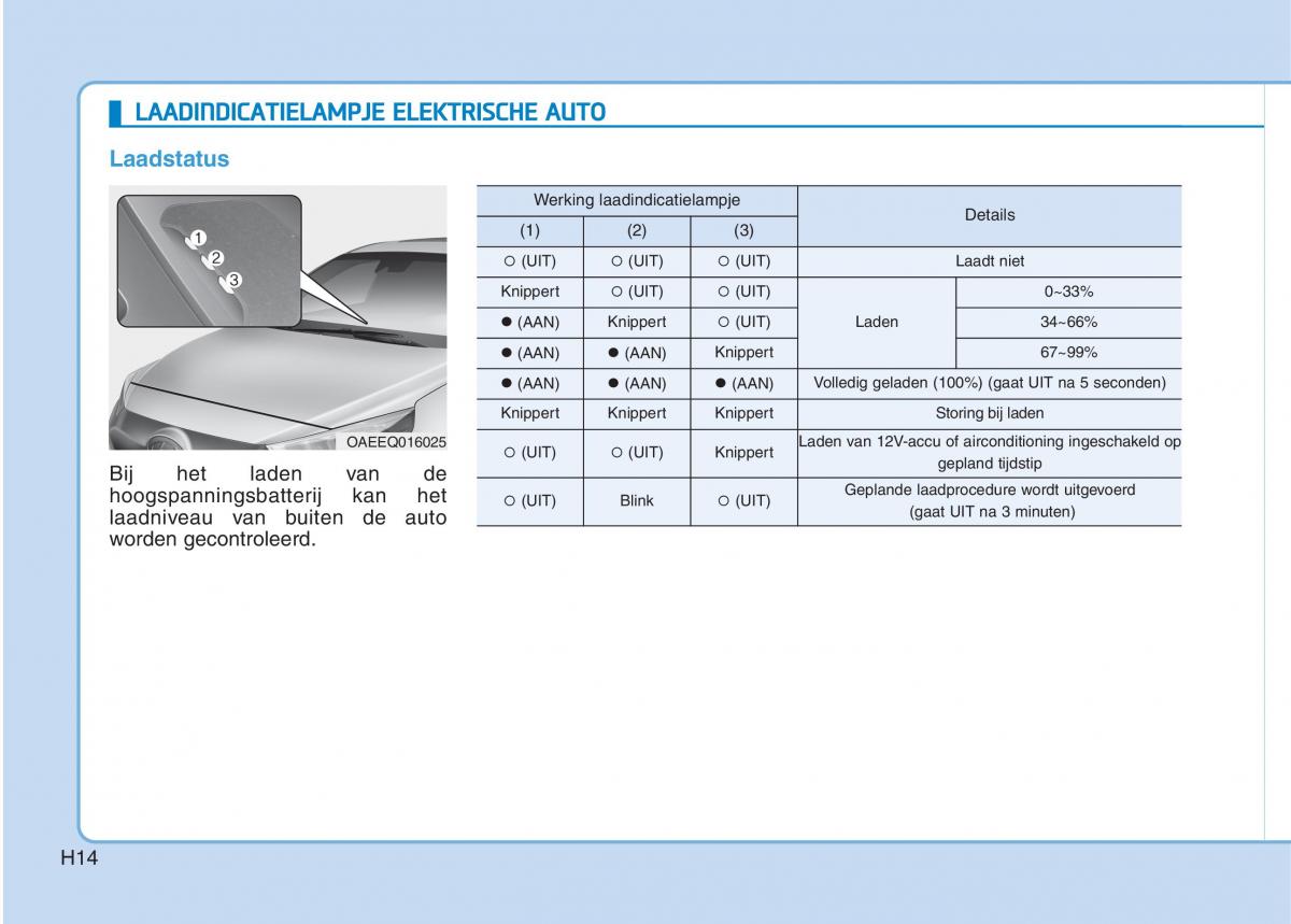 Hyundai Ioniq Electric handleiding / page 21