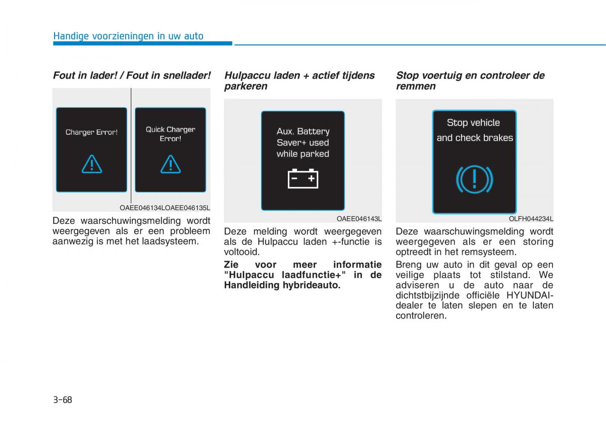 Hyundai Ioniq Electric handleiding / page 215