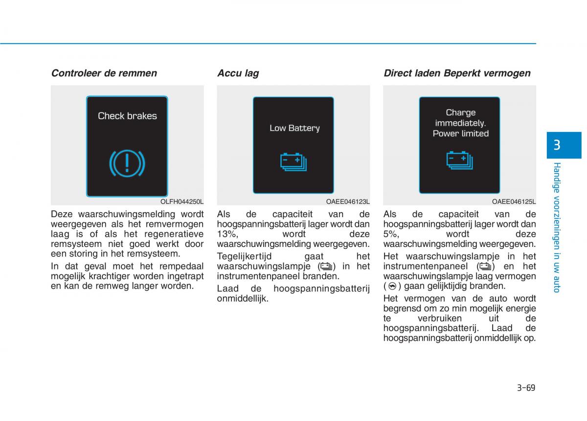 Hyundai Ioniq Electric handleiding / page 216