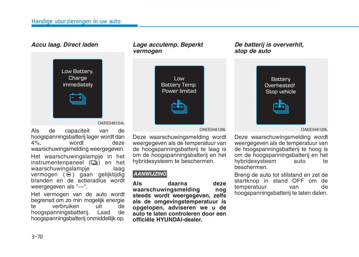 Hyundai Ioniq Electric handleiding / page 217