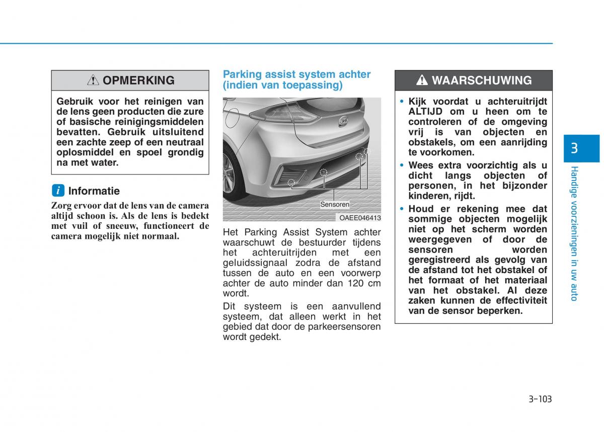 Hyundai Ioniq Electric handleiding / page 250