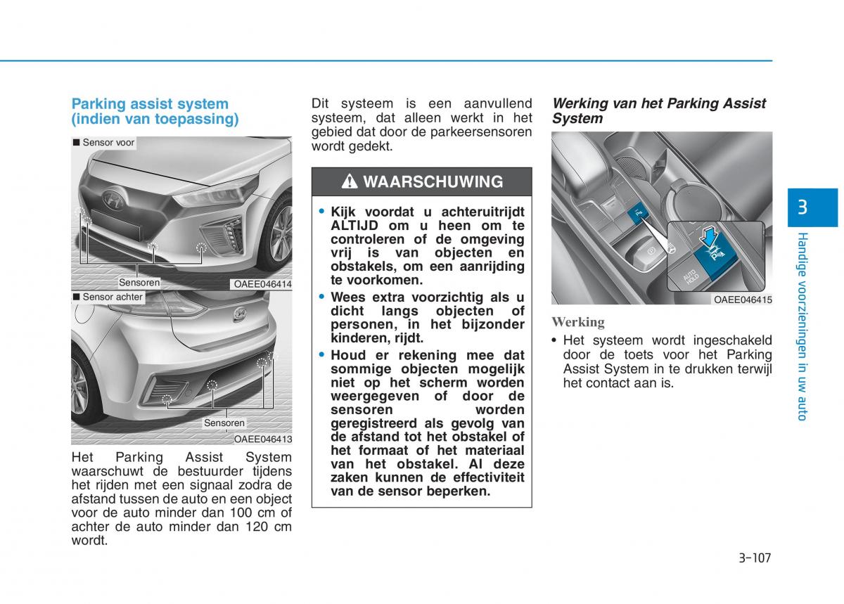 Hyundai Ioniq Electric handleiding / page 254