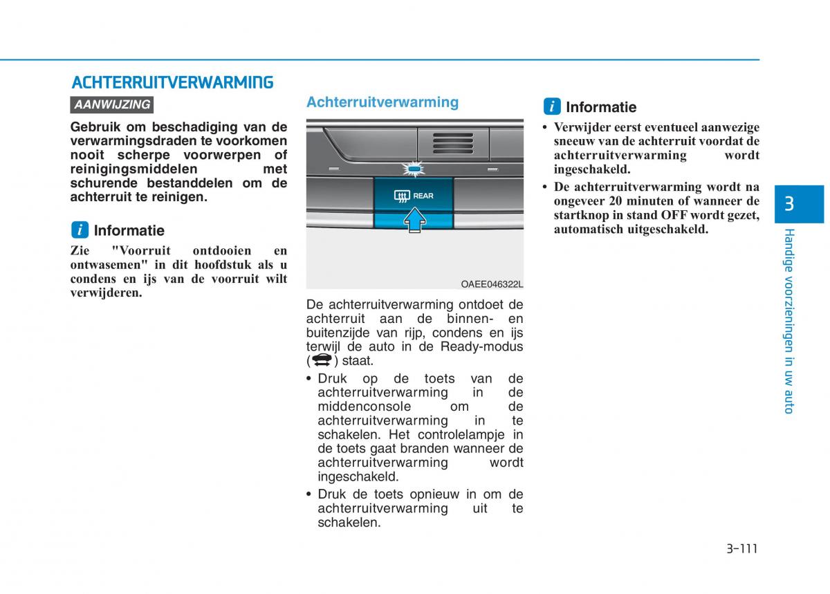 Hyundai Ioniq Electric handleiding / page 258