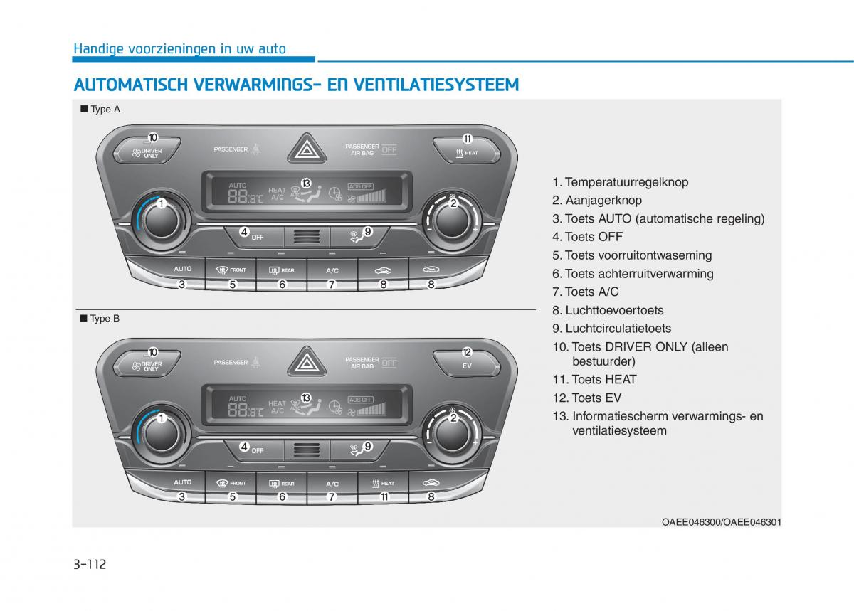 Hyundai Ioniq Electric handleiding / page 259