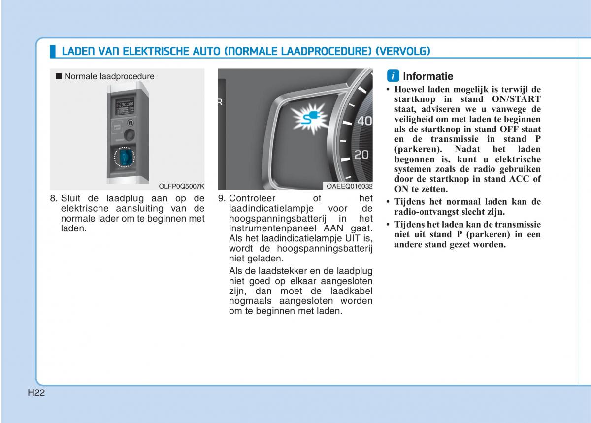 Hyundai Ioniq Electric handleiding / page 29