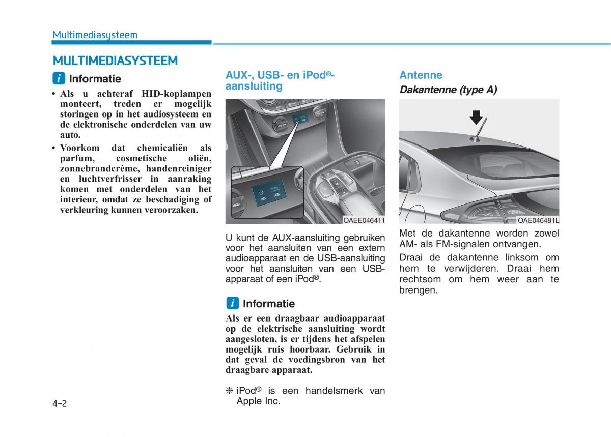 Hyundai Ioniq Electric handleiding / page 294