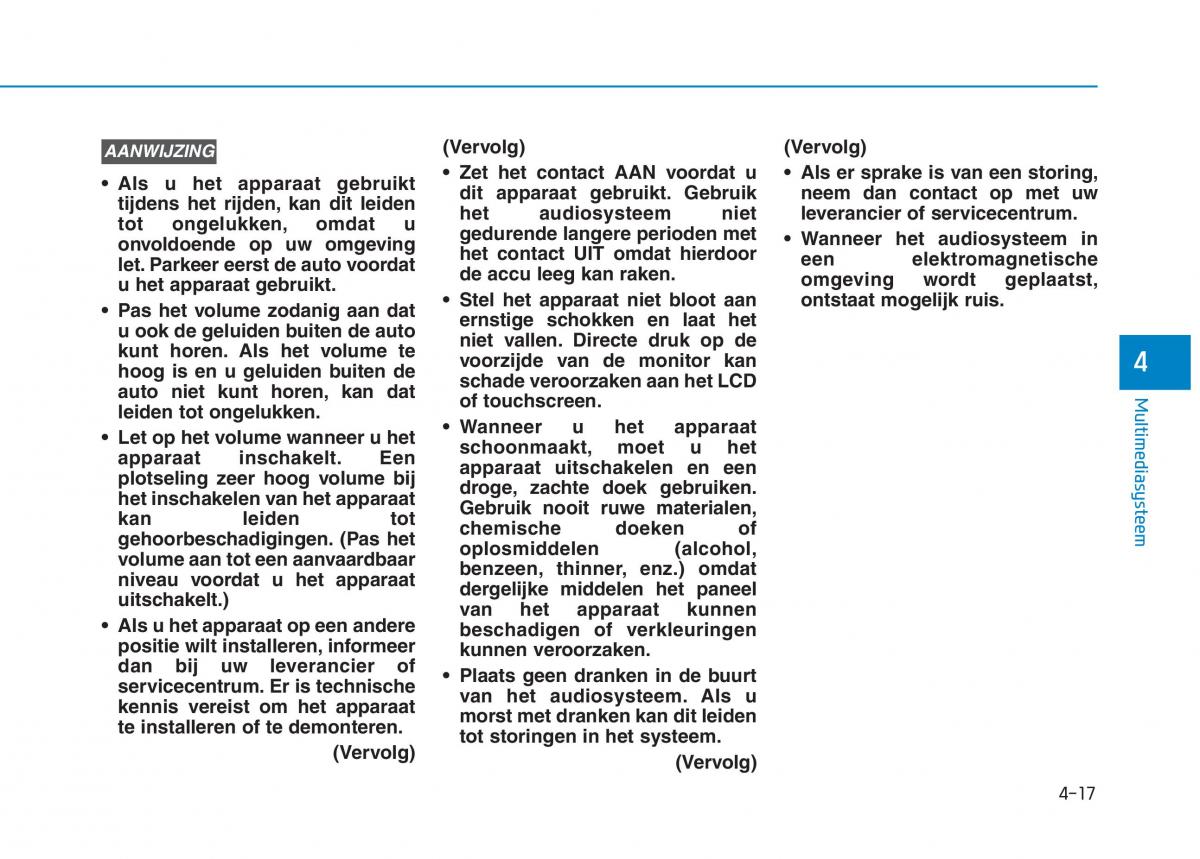 Hyundai Ioniq Electric handleiding / page 309