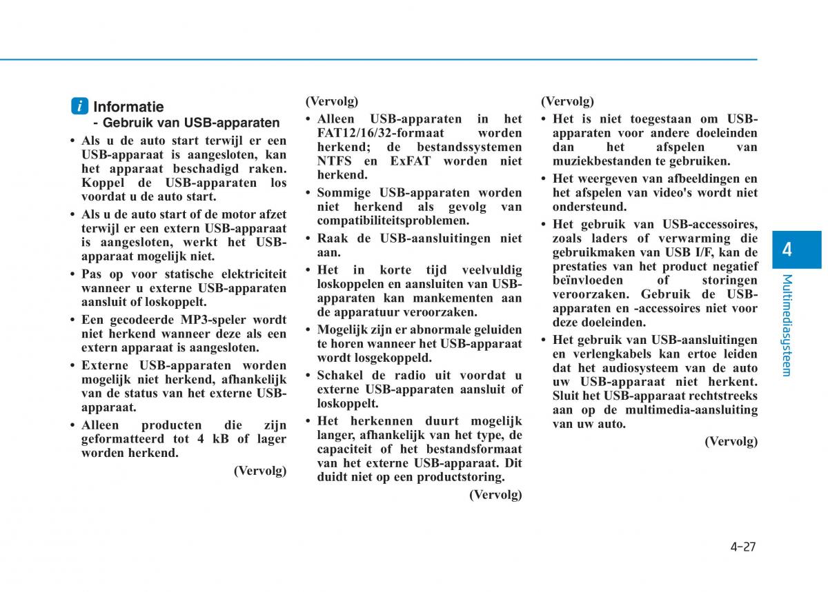 Hyundai Ioniq Electric handleiding / page 319