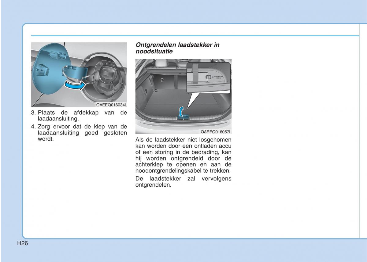 Hyundai Ioniq Electric handleiding / page 33