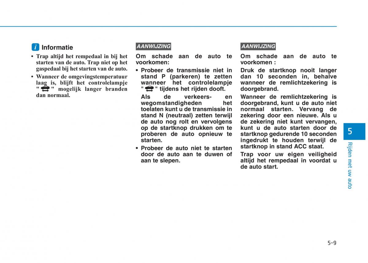 Hyundai Ioniq Electric handleiding / page 354