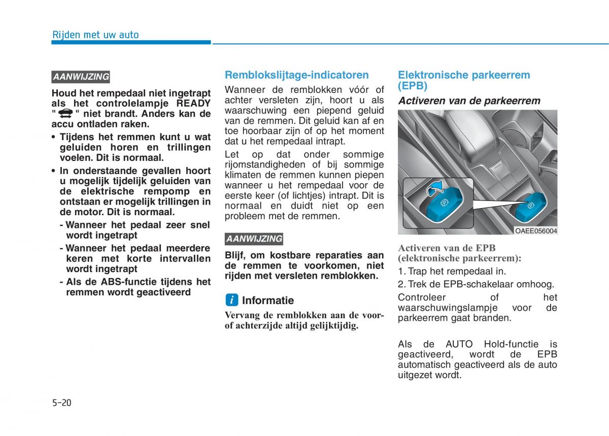 Hyundai Ioniq Electric handleiding / page 365