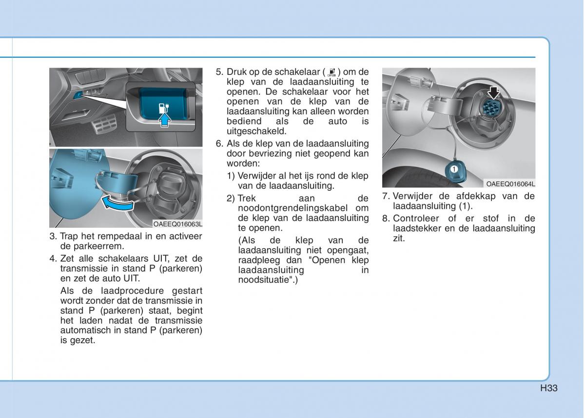 Hyundai Ioniq Electric handleiding / page 40