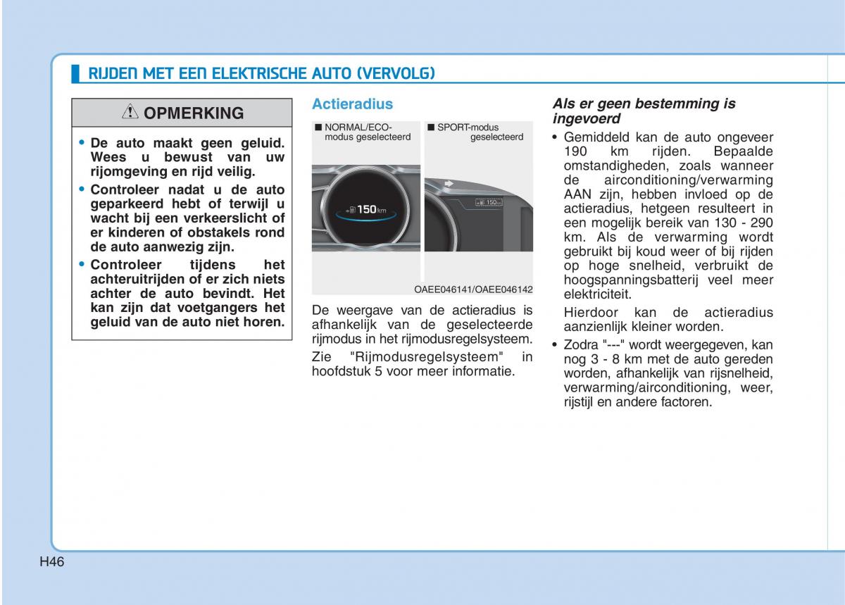 Hyundai Ioniq Electric handleiding / page 53