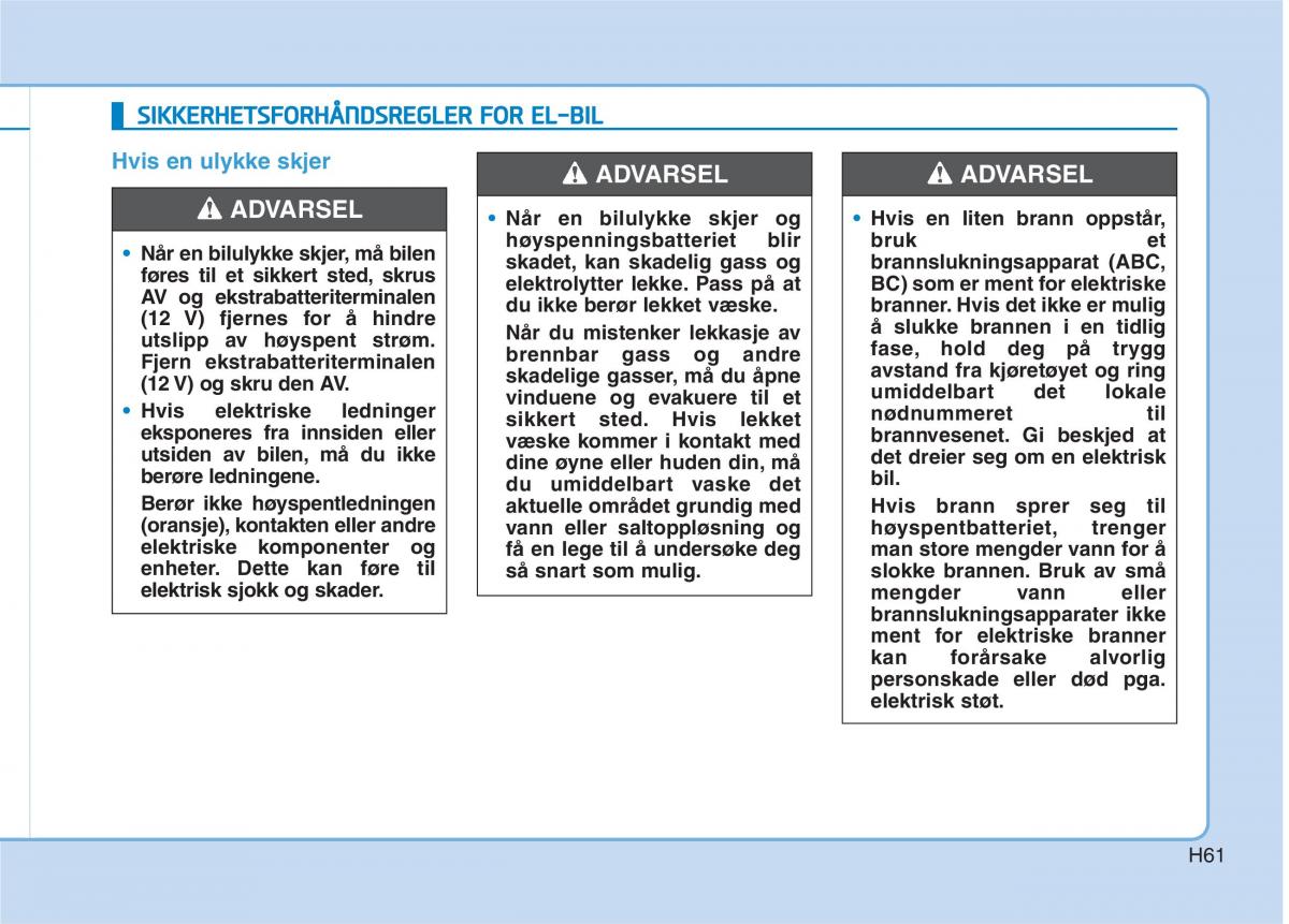 Hyundai Ioniq Electric bruksanvisningen / page 68