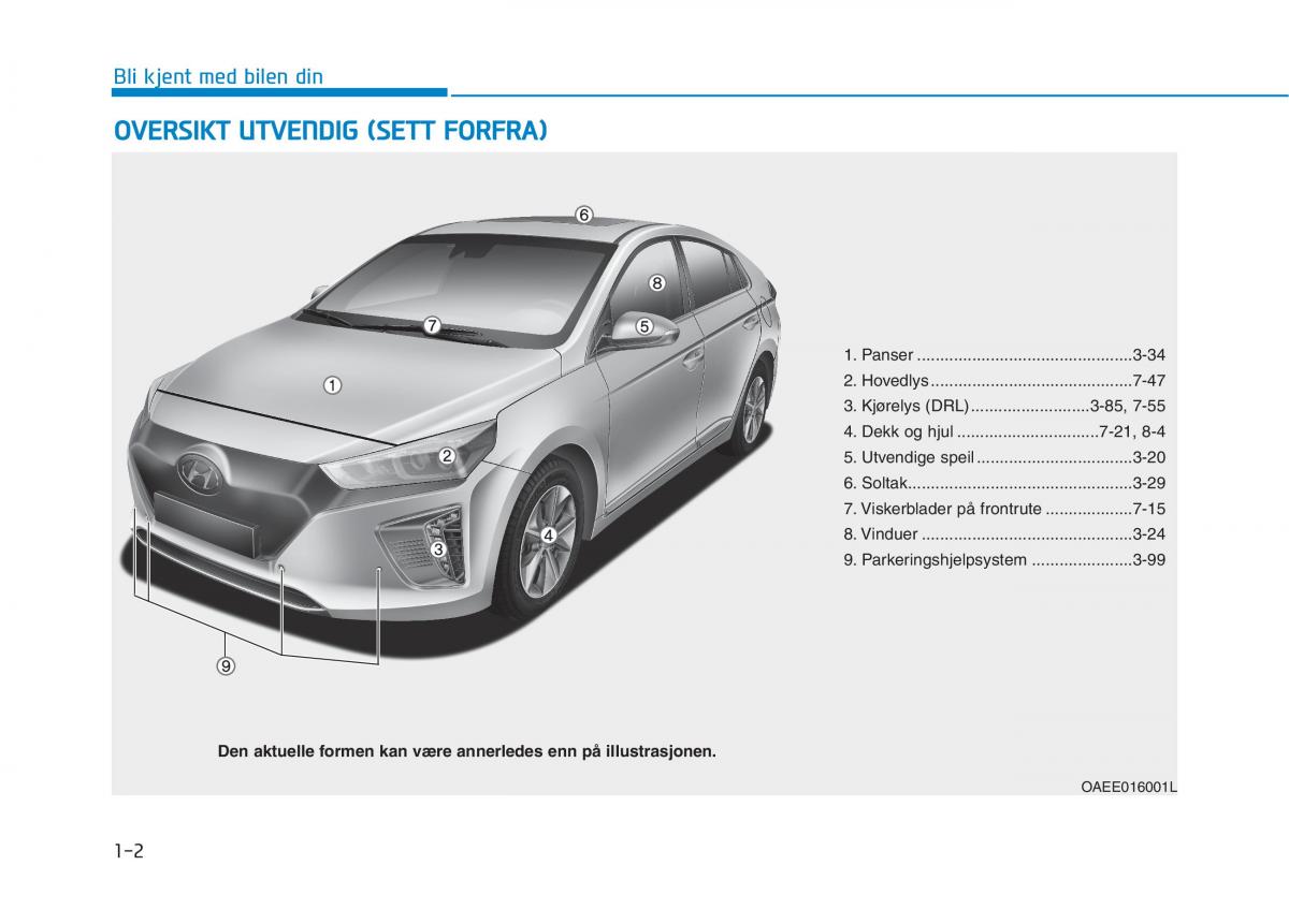 Hyundai Ioniq Electric bruksanvisningen / page 72