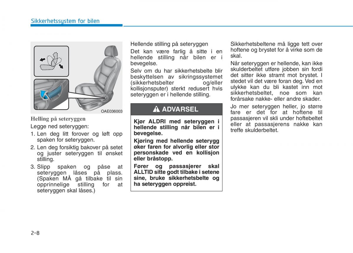 Hyundai Ioniq Electric bruksanvisningen / page 84