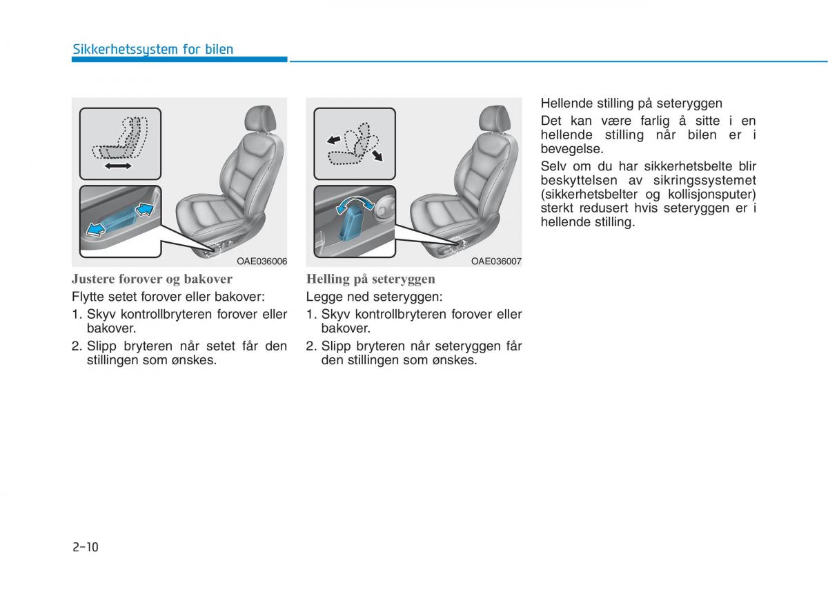 Hyundai Ioniq Electric bruksanvisningen / page 86