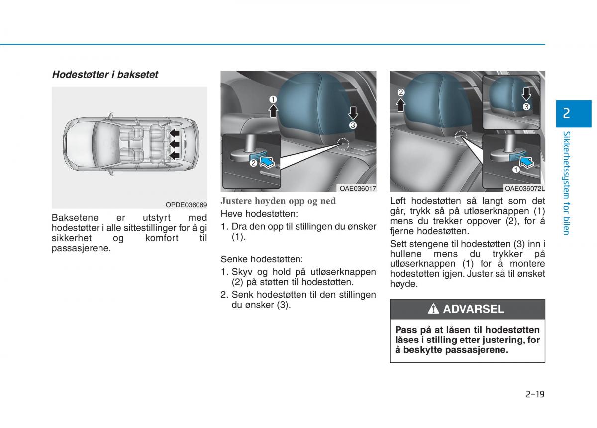 Hyundai Ioniq Electric bruksanvisningen / page 95