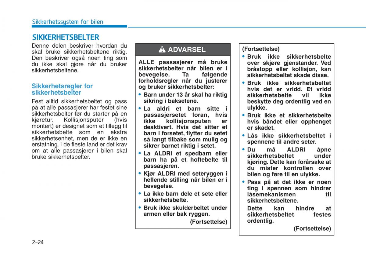 Hyundai Ioniq Electric bruksanvisningen / page 100