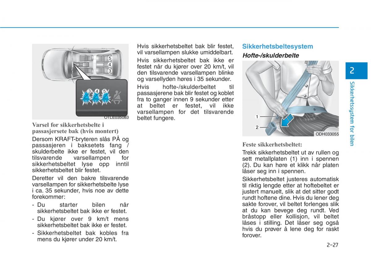 Hyundai Ioniq Electric bruksanvisningen / page 103