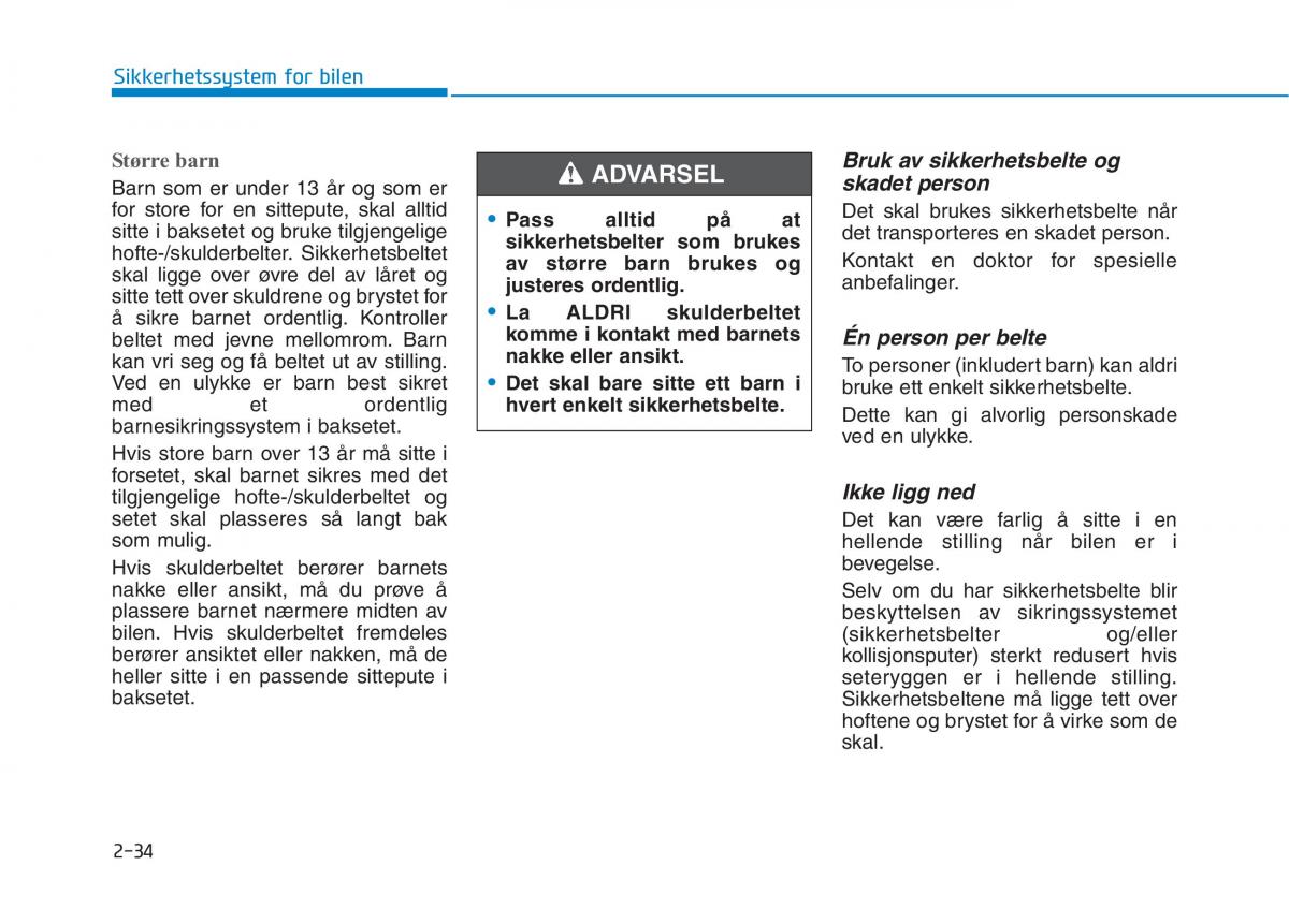 Hyundai Ioniq Electric bruksanvisningen / page 110