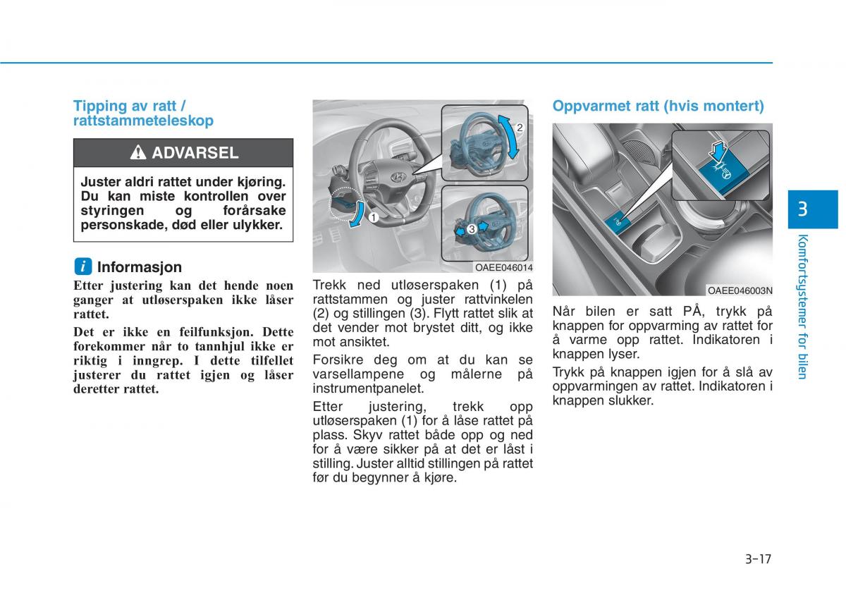 Hyundai Ioniq Electric bruksanvisningen / page 162