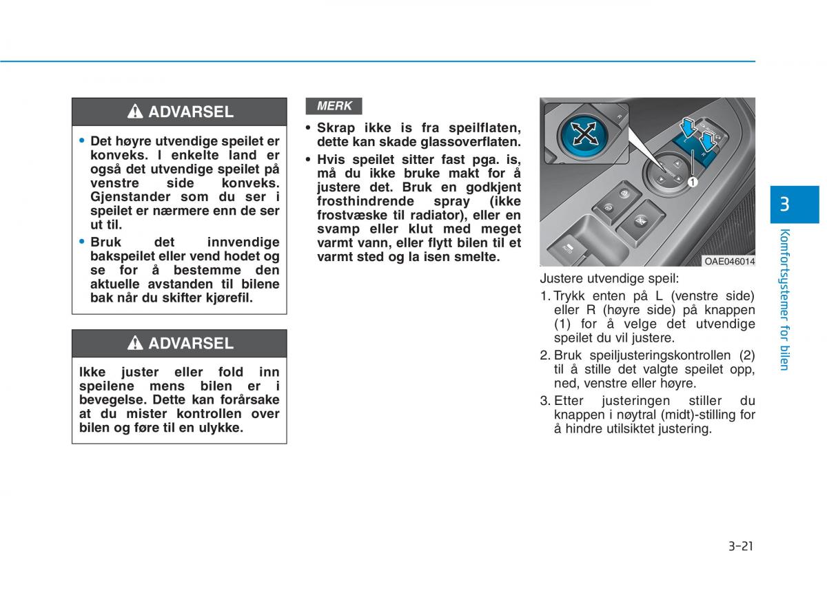 Hyundai Ioniq Electric bruksanvisningen / page 166