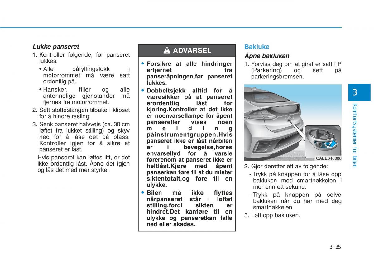 Hyundai Ioniq Electric bruksanvisningen / page 180