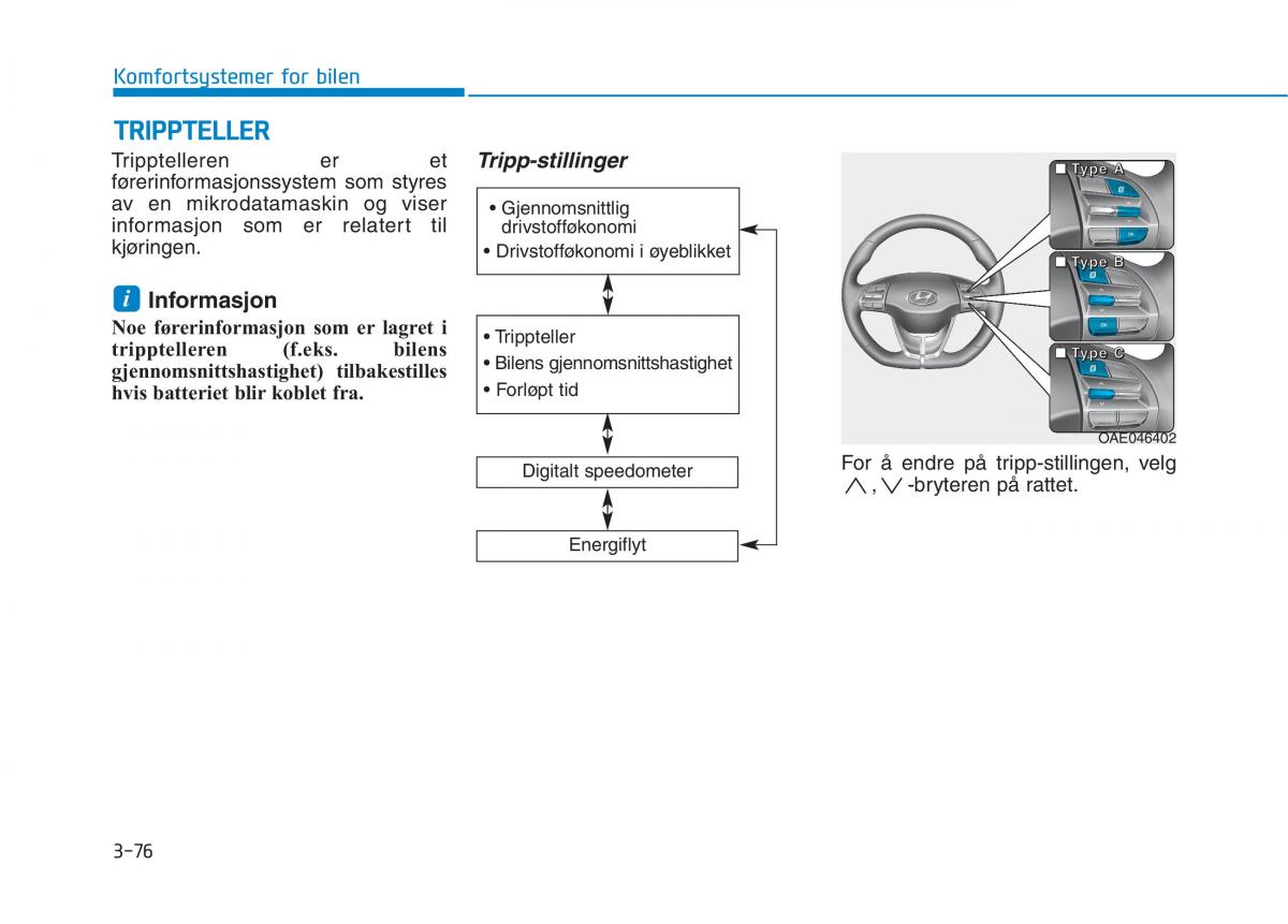 Hyundai Ioniq Electric bruksanvisningen / page 221