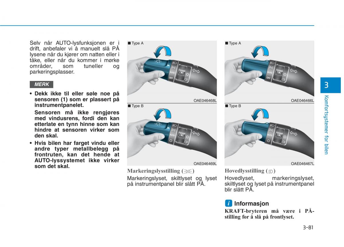 Hyundai Ioniq Electric bruksanvisningen / page 226