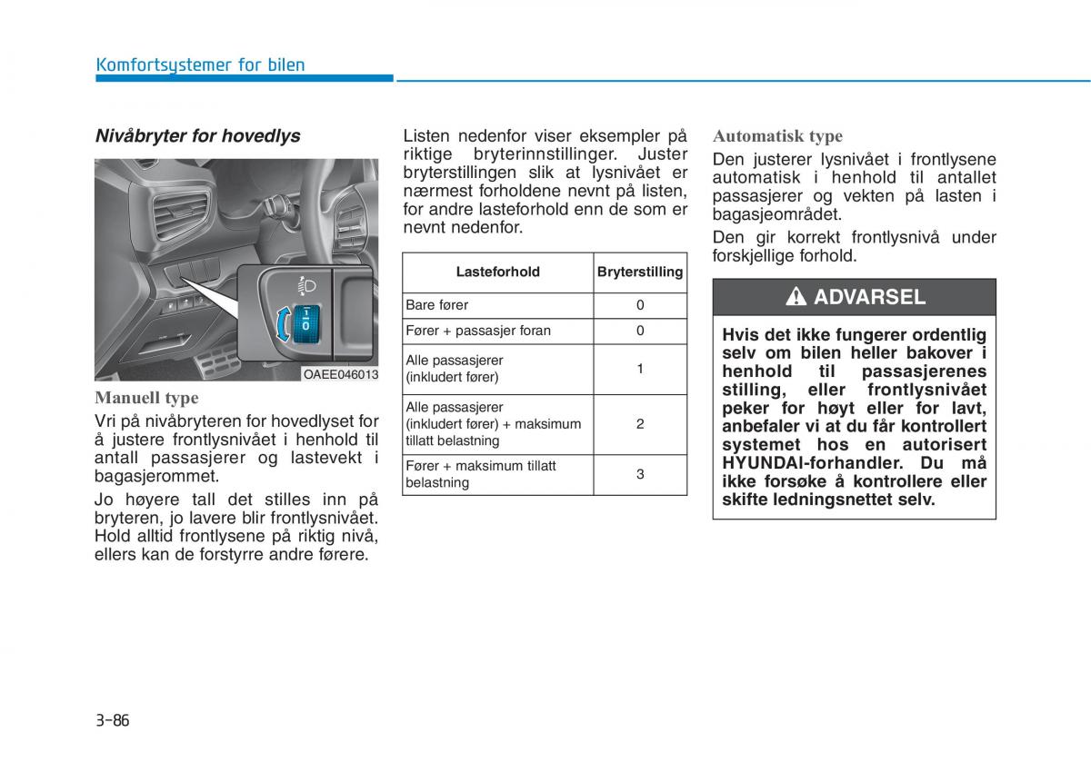 Hyundai Ioniq Electric bruksanvisningen / page 231