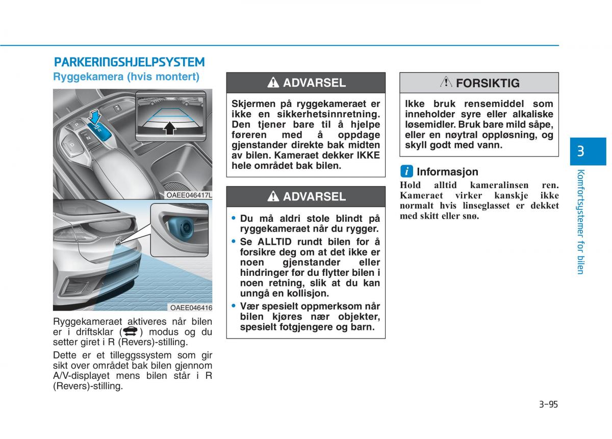 Hyundai Ioniq Electric bruksanvisningen / page 240