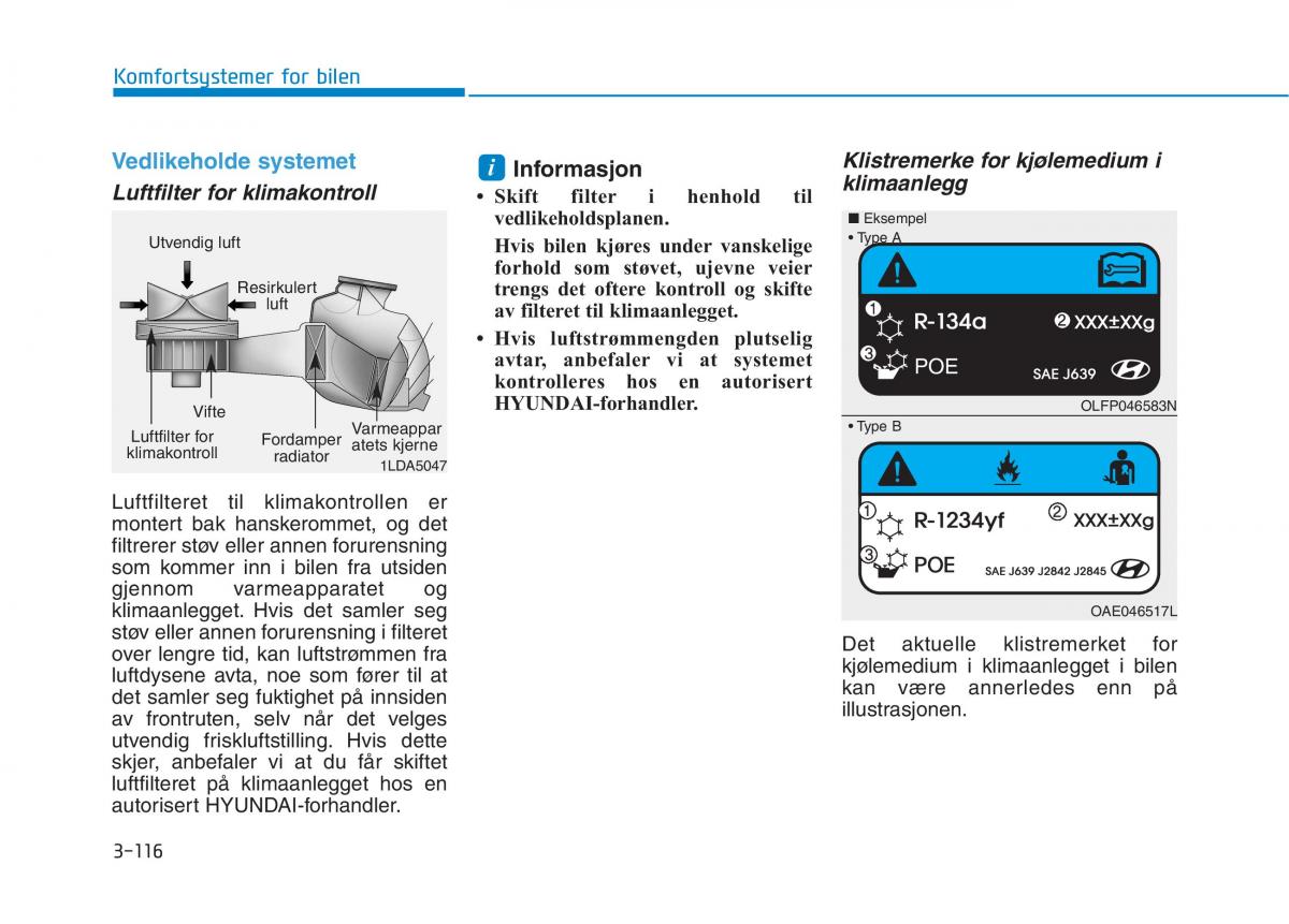 Hyundai Ioniq Electric bruksanvisningen / page 261