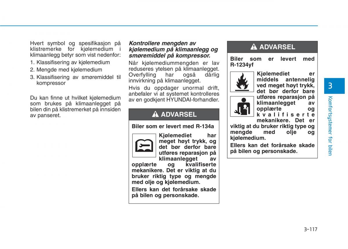 Hyundai Ioniq Electric bruksanvisningen / page 262