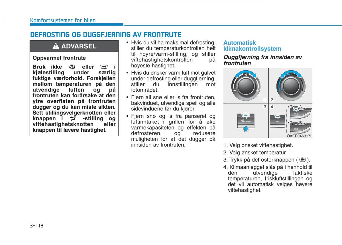 Hyundai Ioniq Electric bruksanvisningen / page 263