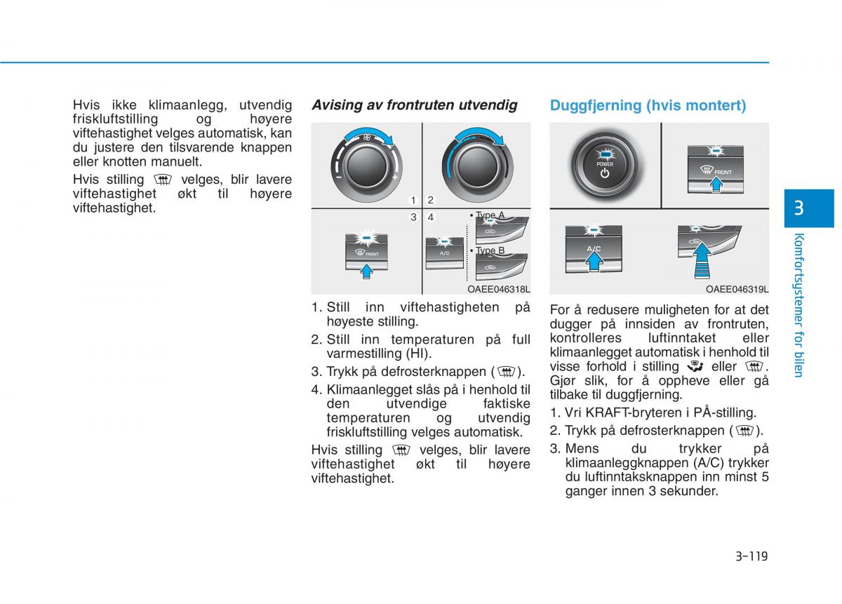 Hyundai Ioniq Electric bruksanvisningen / page 264