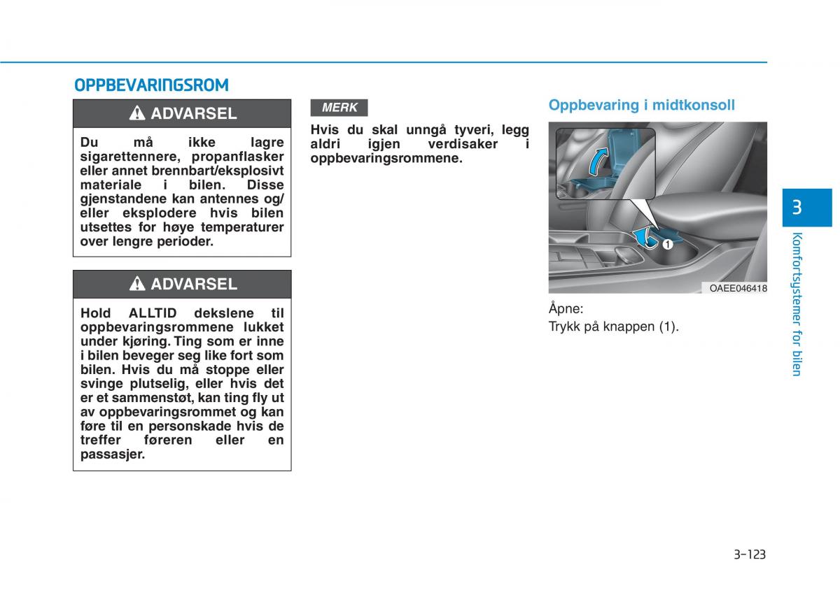 Hyundai Ioniq Electric bruksanvisningen / page 268