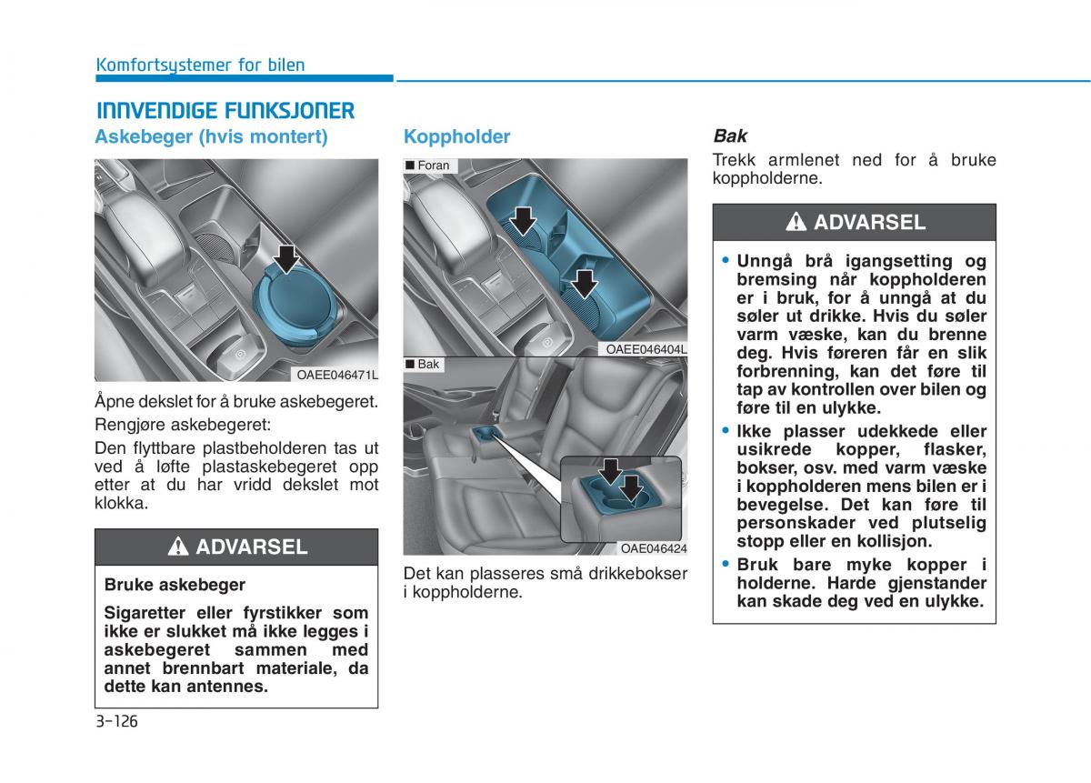 Hyundai Ioniq Electric bruksanvisningen / page 271