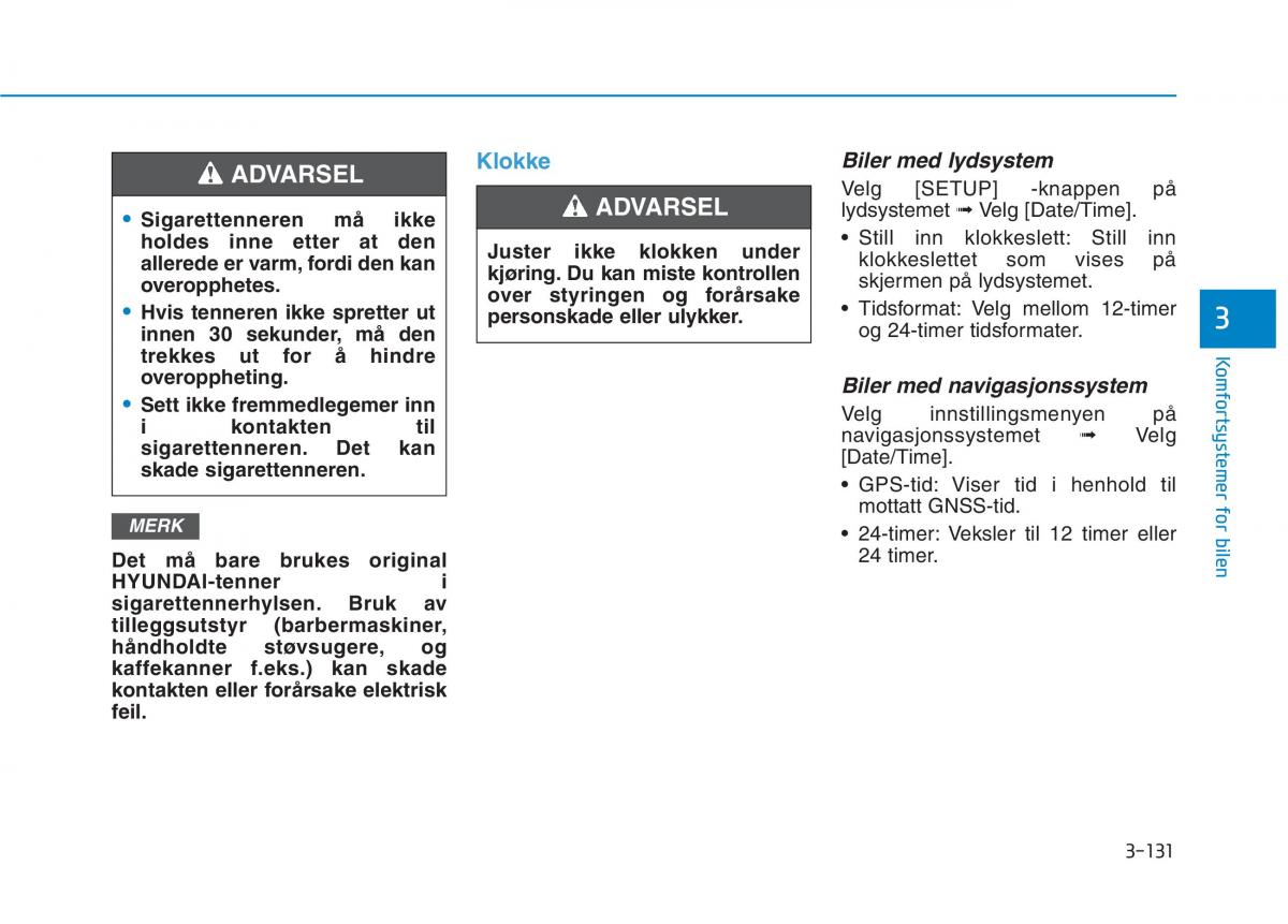 Hyundai Ioniq Electric bruksanvisningen / page 276