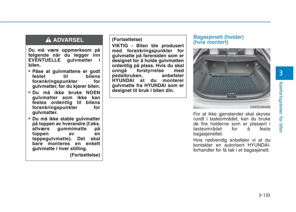 Hyundai Ioniq Electric bruksanvisningen / page 278