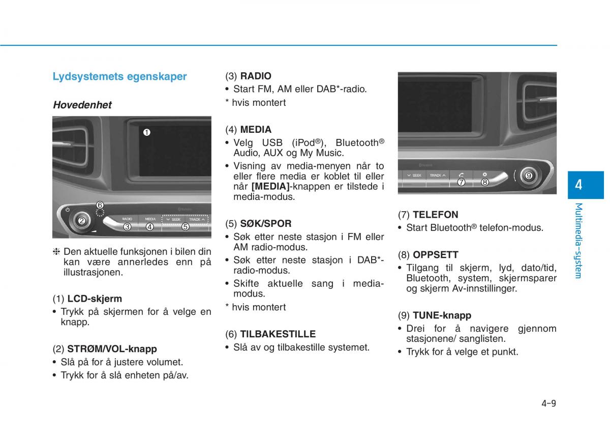 Hyundai Ioniq Electric bruksanvisningen / page 289