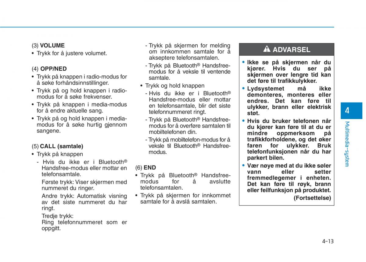 Hyundai Ioniq Electric bruksanvisningen / page 293