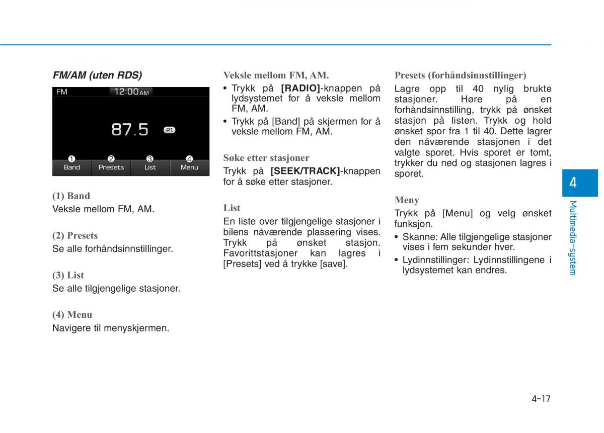 Hyundai Ioniq Electric bruksanvisningen / page 297